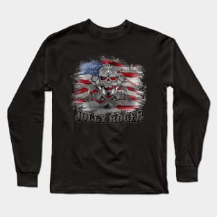 Jolly Roger Pirate Long Sleeve T-Shirt